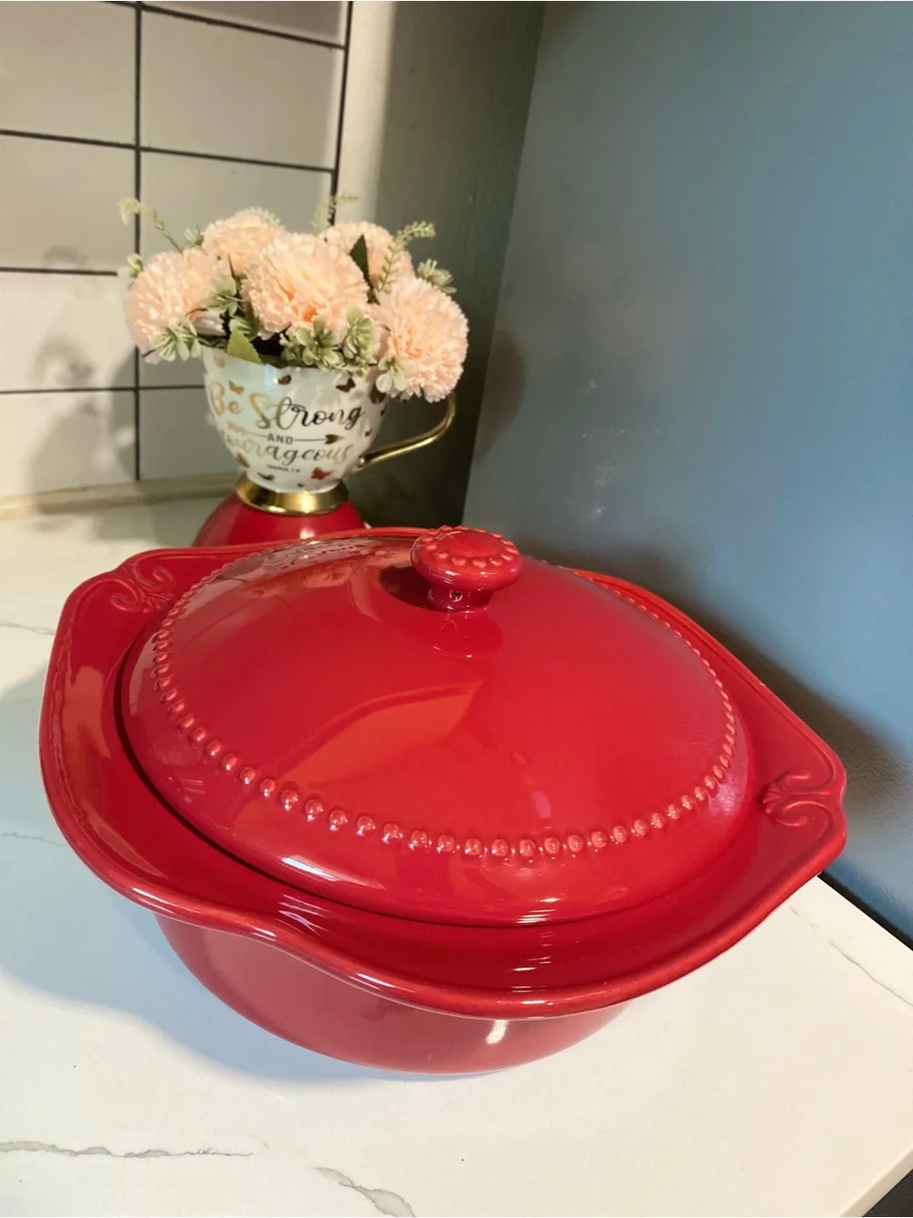 Princess House Red Casserole